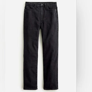 J. Crew Classic Straight Denim Jean in Black Wash Women's Size 25 Like New